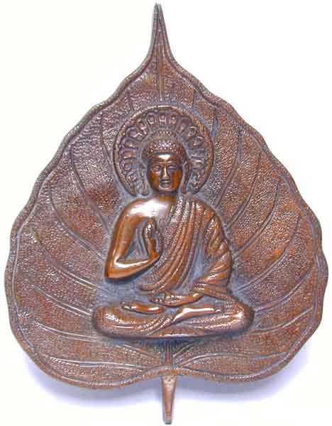  Buddha im Lotusblatt