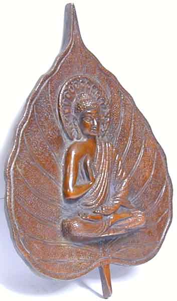  Buddha im Lotusblatt