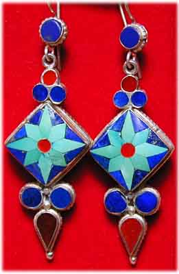 Inlay Ohrringe Inlay Ohrringe