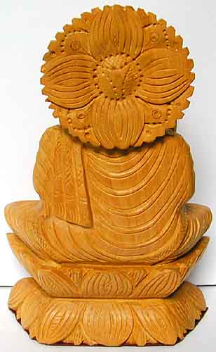  Buddha, Holz,