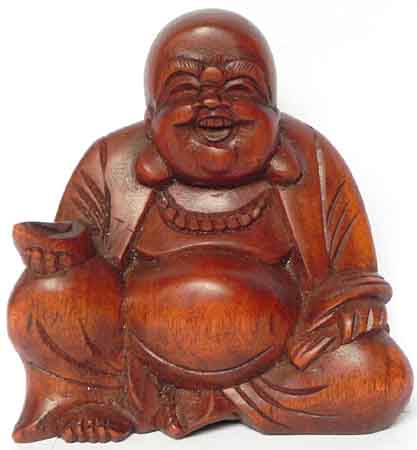 lachender Buddha