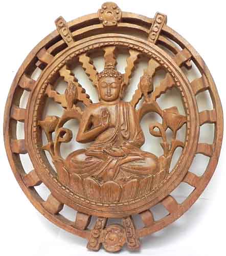 Buddha in  Lotosblte