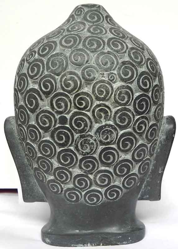 Steinskulptur Buddha Kopf