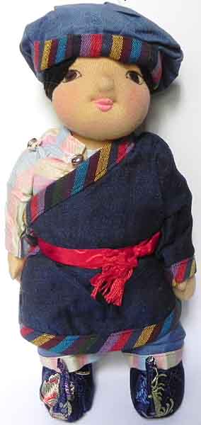 tibetische Bpa Puppe Norsang