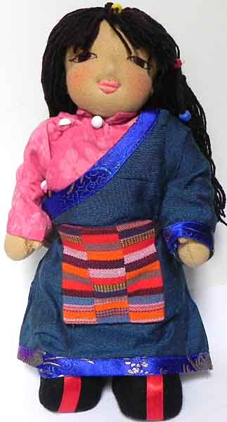 tibetische Bpa Puppe Sonam